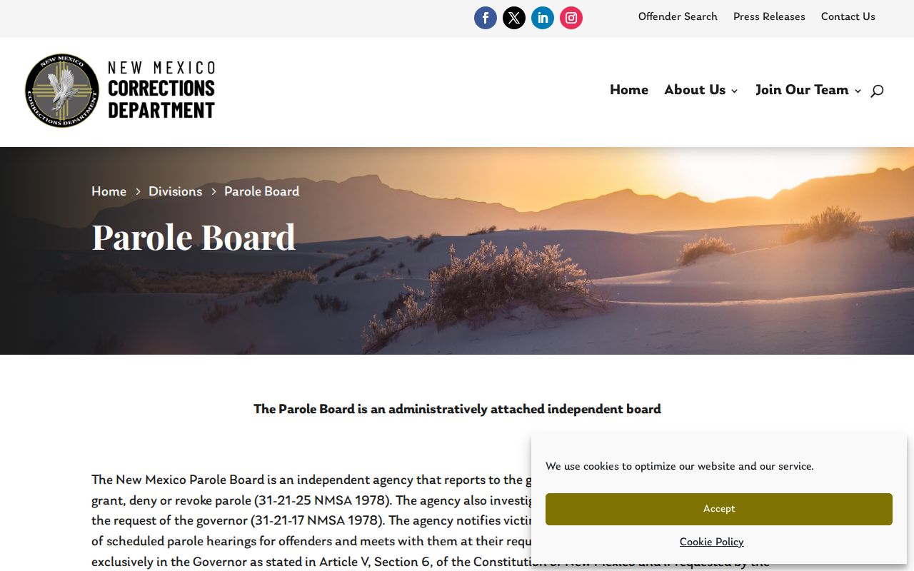 Lincoln County parole hearing and Adult Parole Board records
